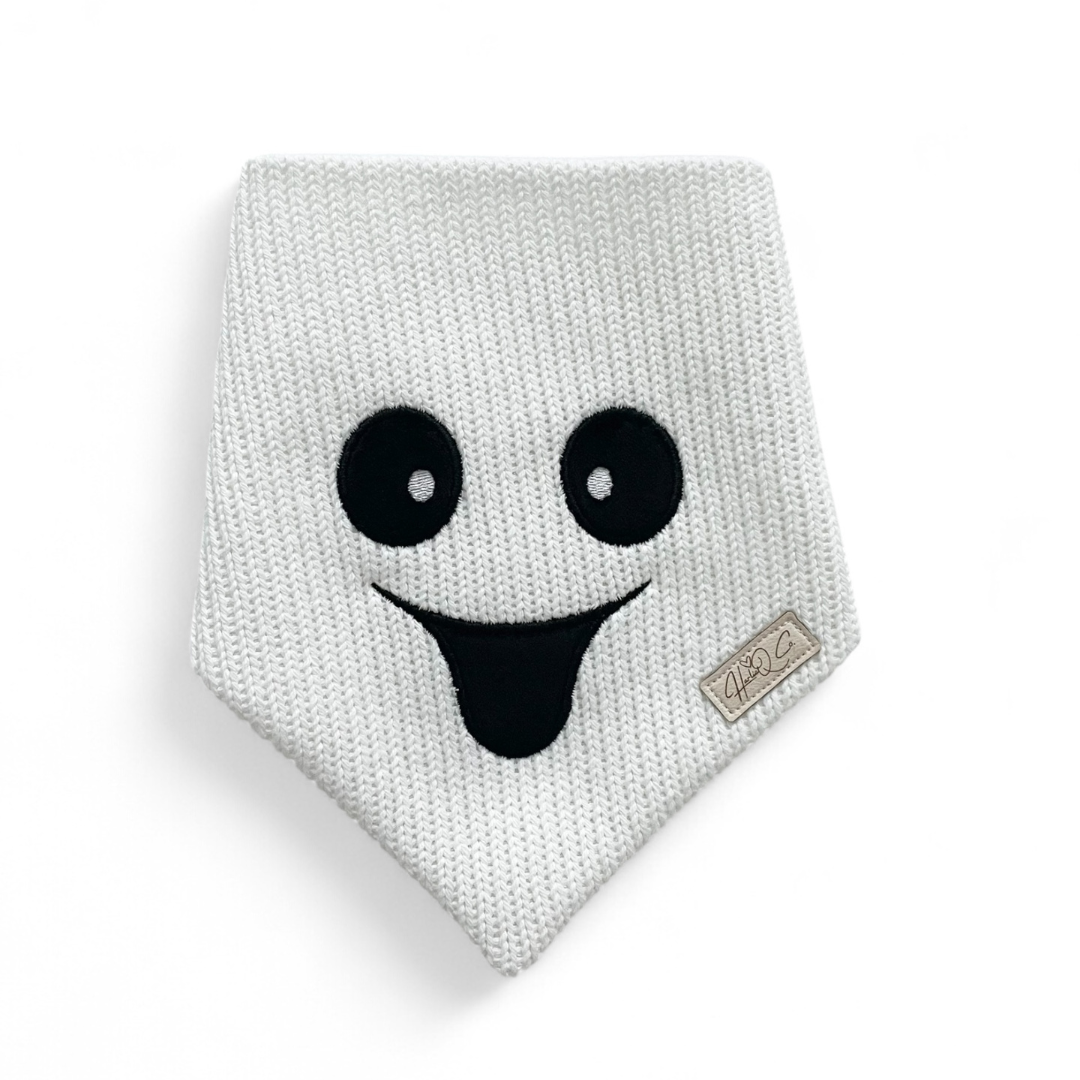 Sweater Knit Ghost (NO lashes) Bandana