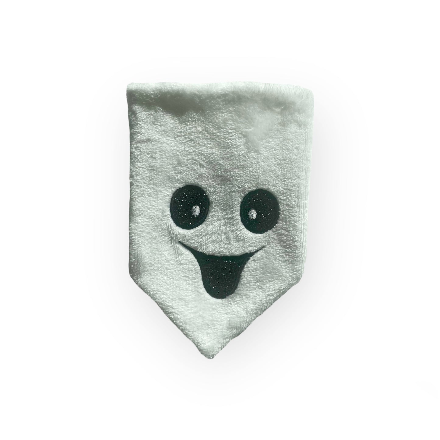 Fluffy Ghost (NO Lashes) Bandana