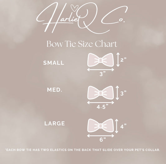 Bow Tie/ Sailor Bow *please write which fabric in box at check out*