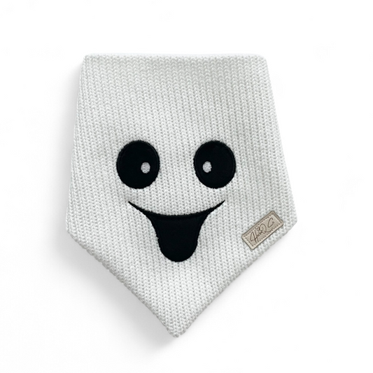 Sweater Knit Ghost (NO lashes) Bandana